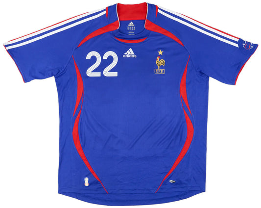 Men's France 2006 (Home) Retro Jersey