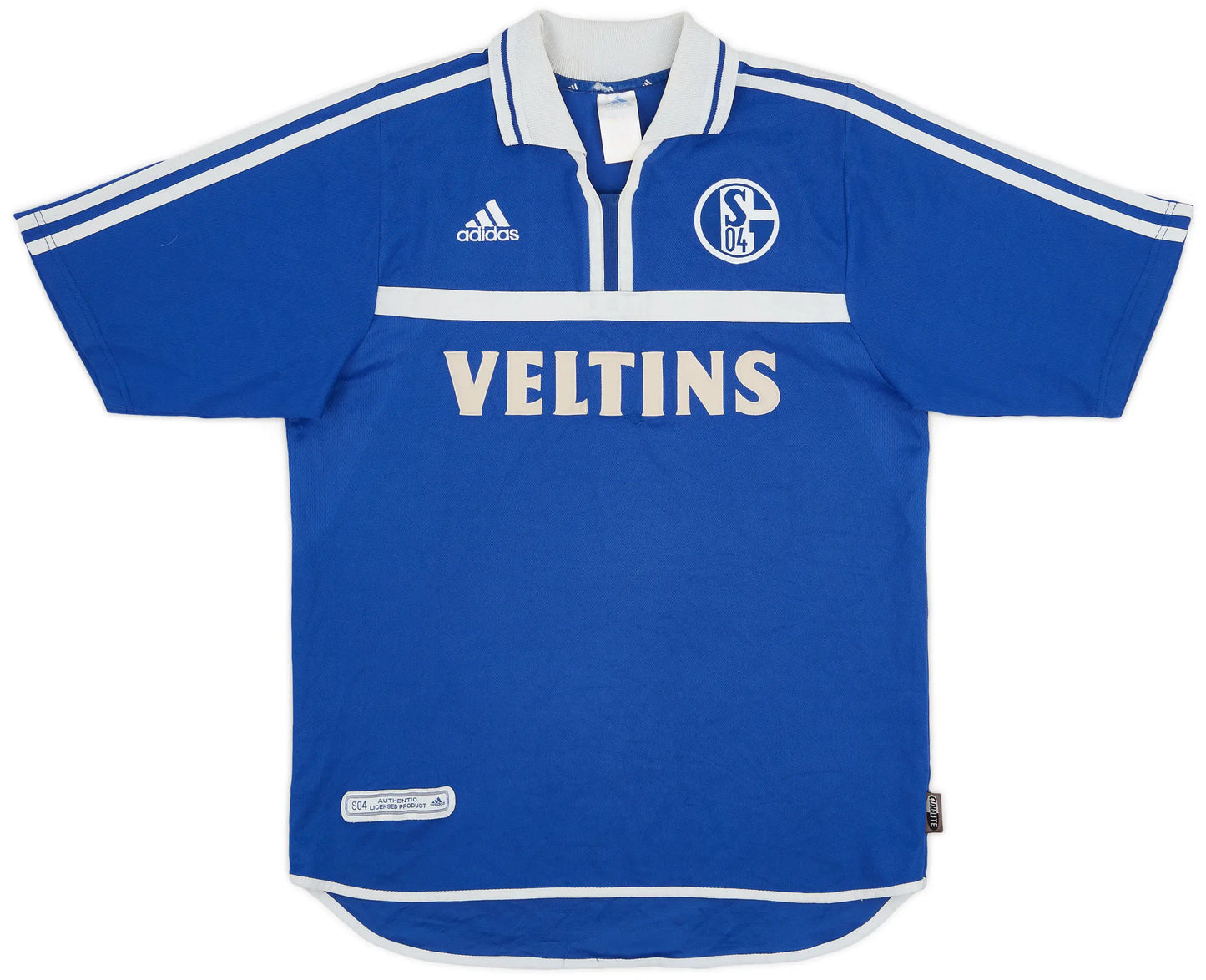 Men's Schalke 04 2000/01 (Home) Retro Jersey