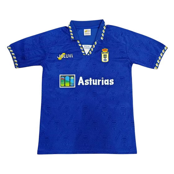 Men's Real Oviedo 1995/96 (Home) Retro Jersey