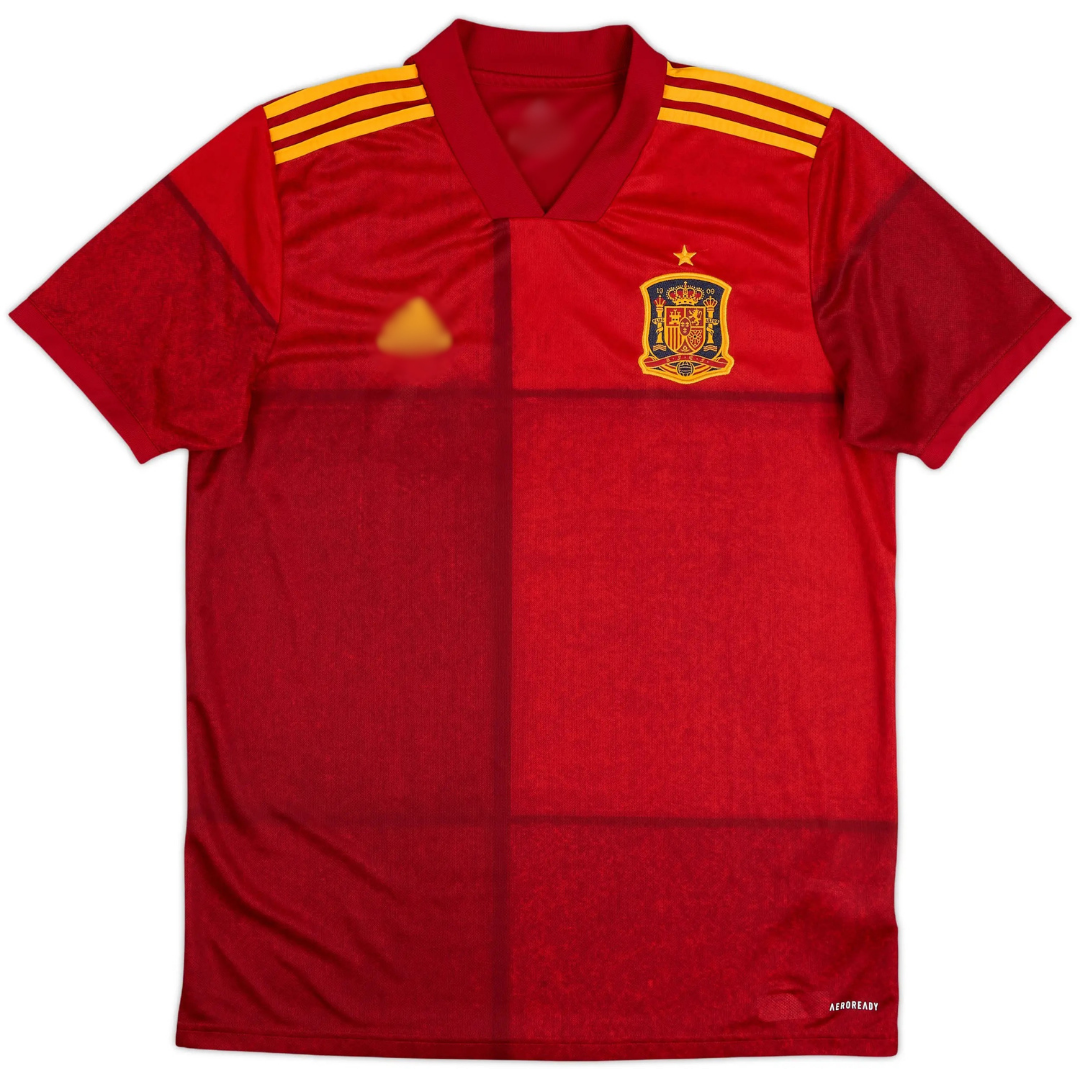 Men's Spain 2020/21 (Home) Retro Jersey