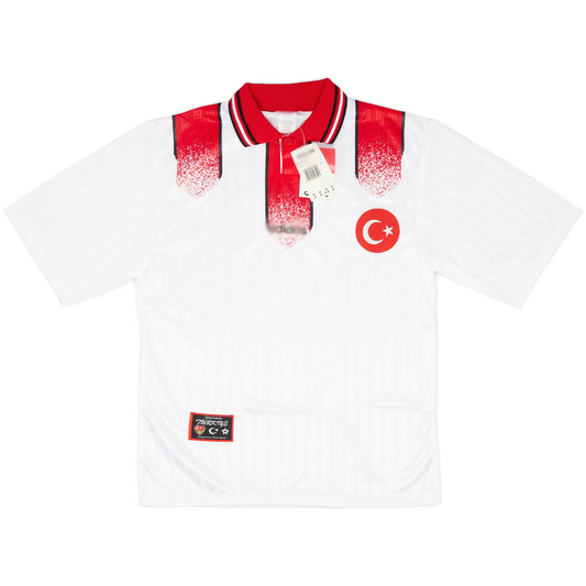 Men's Turkey 1996 (Away) Retro Jersey