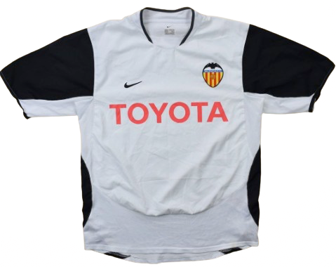 Men's Valencia CF 2003/04 (Home) Retro Jersey