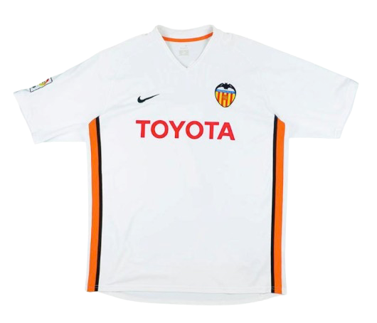 Men's Valencia CF 2006/07 (Home) Retro Jersey