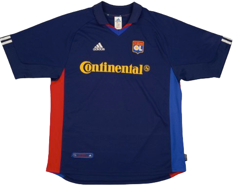 Men's Ol. Lyon 2001/02 (Away) Retro Jersey