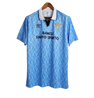 Men's SS Lazio 1991/92 (Home) Retro Jersey
