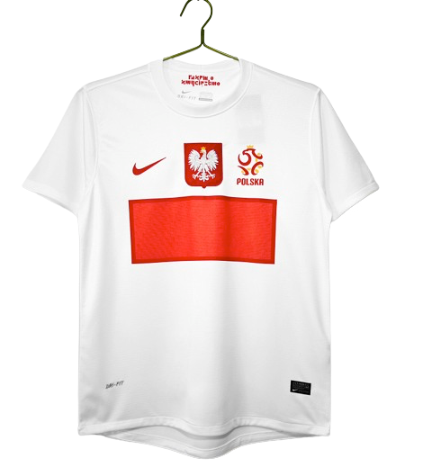 Men's Poland 2012 (Home) Retro Jersey