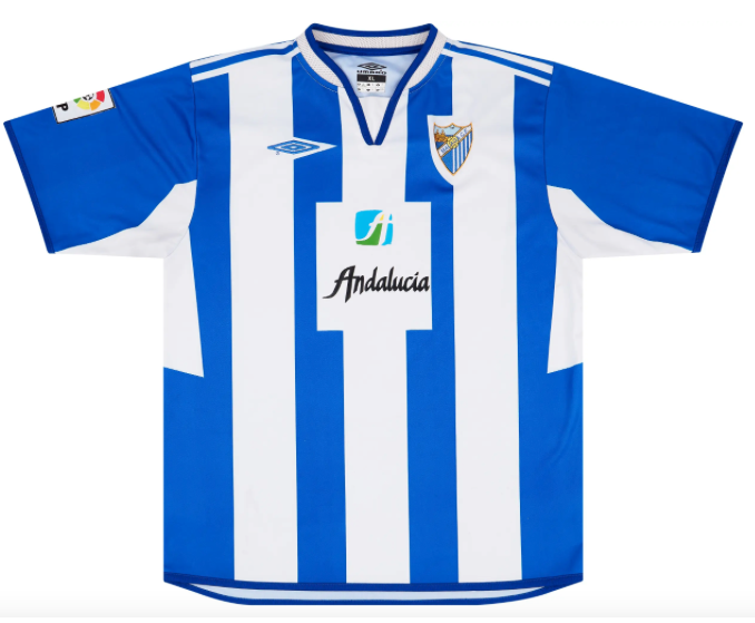 Men's Malaga CF 2005/06 (Home) Retro Jersey