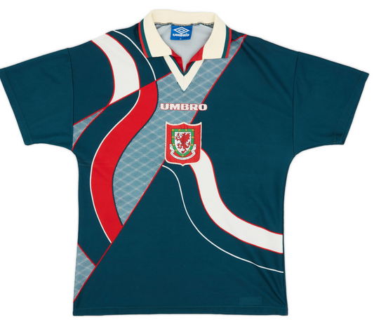 Men's Wales 1995/96 (Away) Retro Jersey
