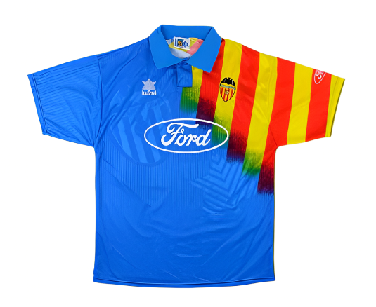 Men's Valencia CF 1995/96 (Away) Retro Jersey