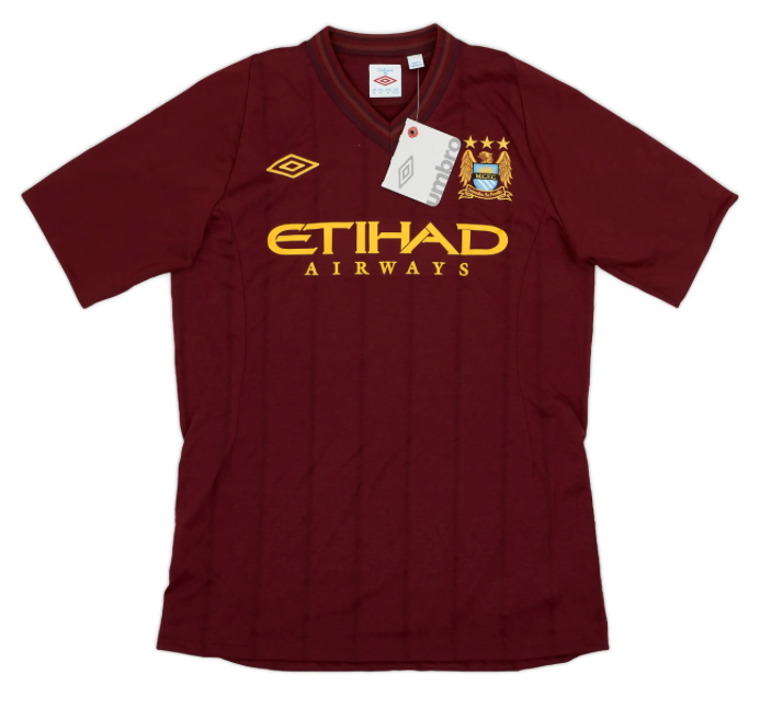 Men's Manchester City 2012/13 (Away) Retro Jersey