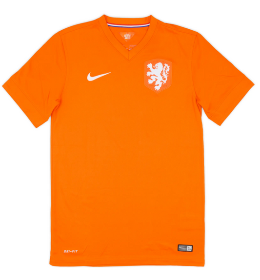 Men's Netherlands 2014 (Home) Retro Jersey