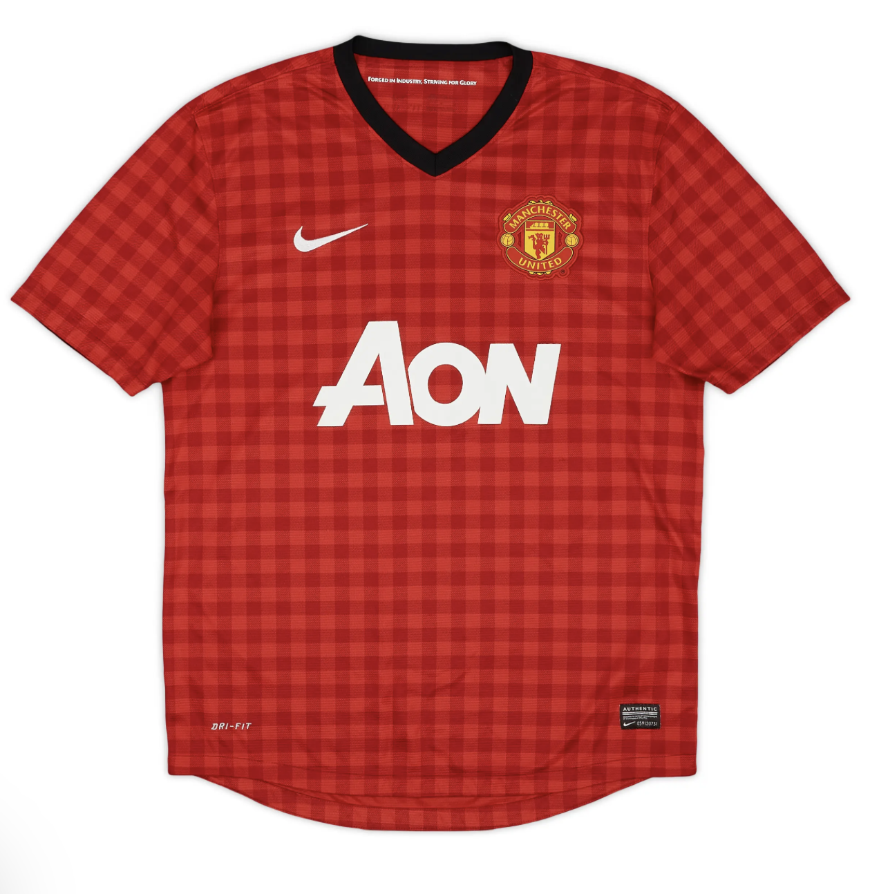 Men's Manchester United 2012/13 (Home) Retro Jersey
