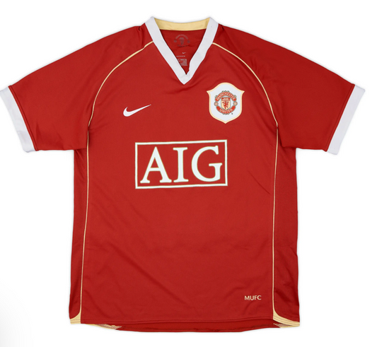 Men's Manchester United 2006/07 (Home) Retro Jersey