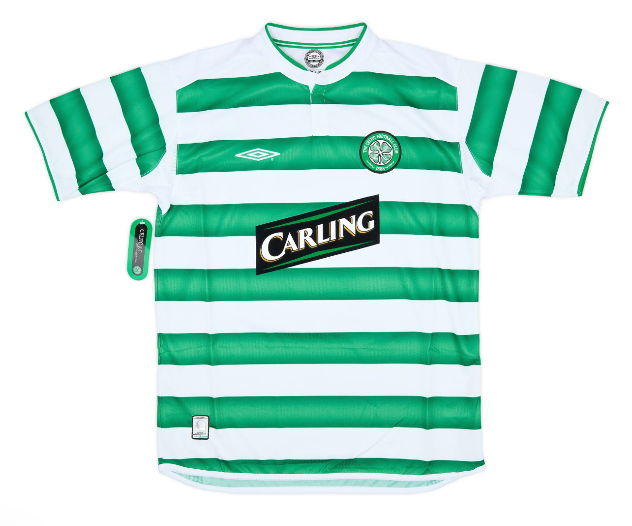 Men's Celtic FC 2003/04 (Home) Retro Jersey
