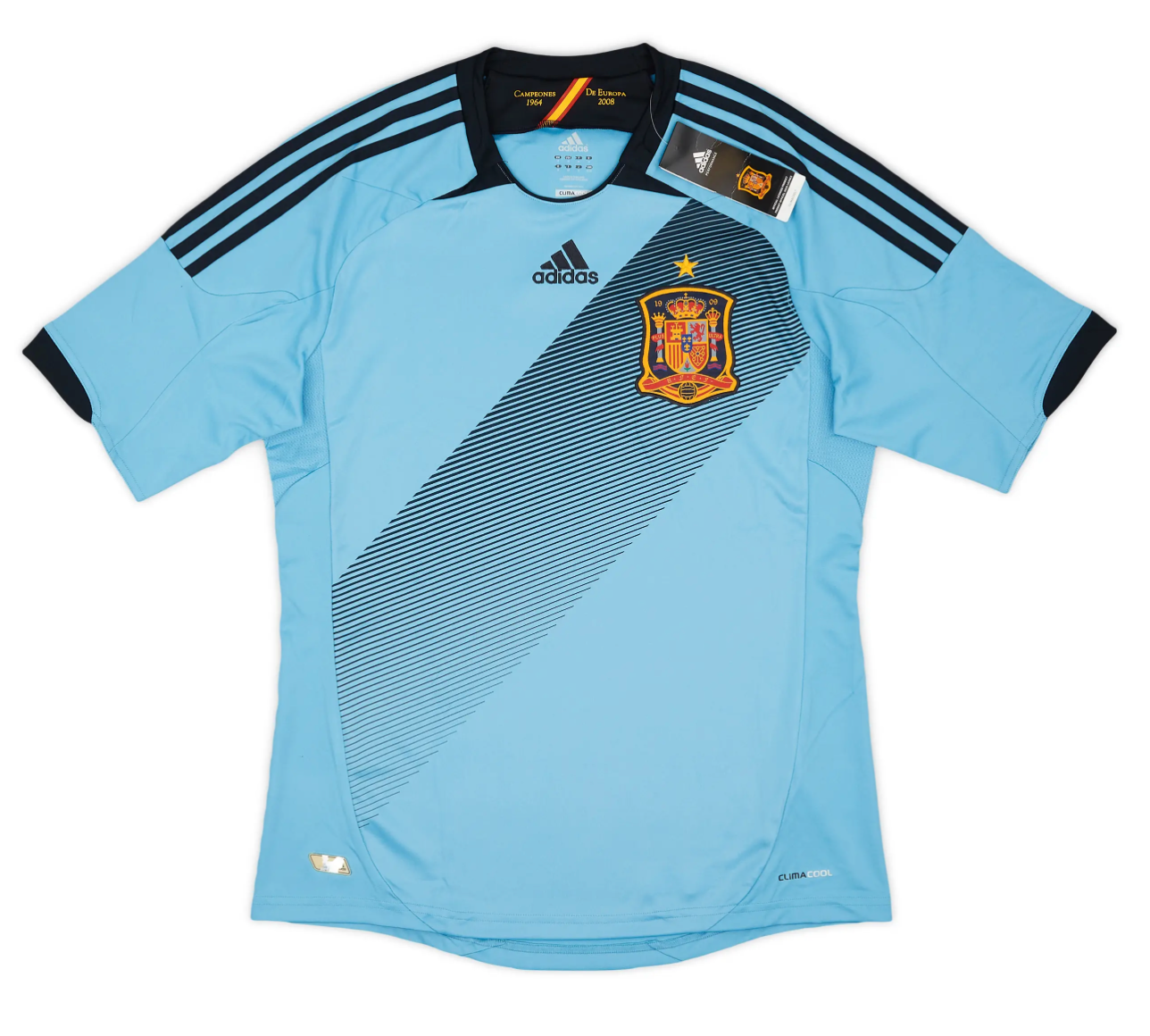 Men's Spain 2012/14 (Away) Retro Jersey
