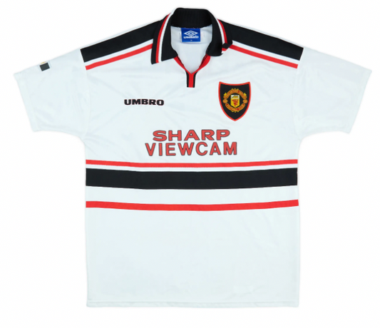 Men's Manchester United 1997/99 (Away) Retro Jersey