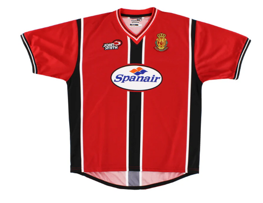 Men's RCD Mallorca 2001/02 (CL Home) w/ Champions League badge Retro Jersey