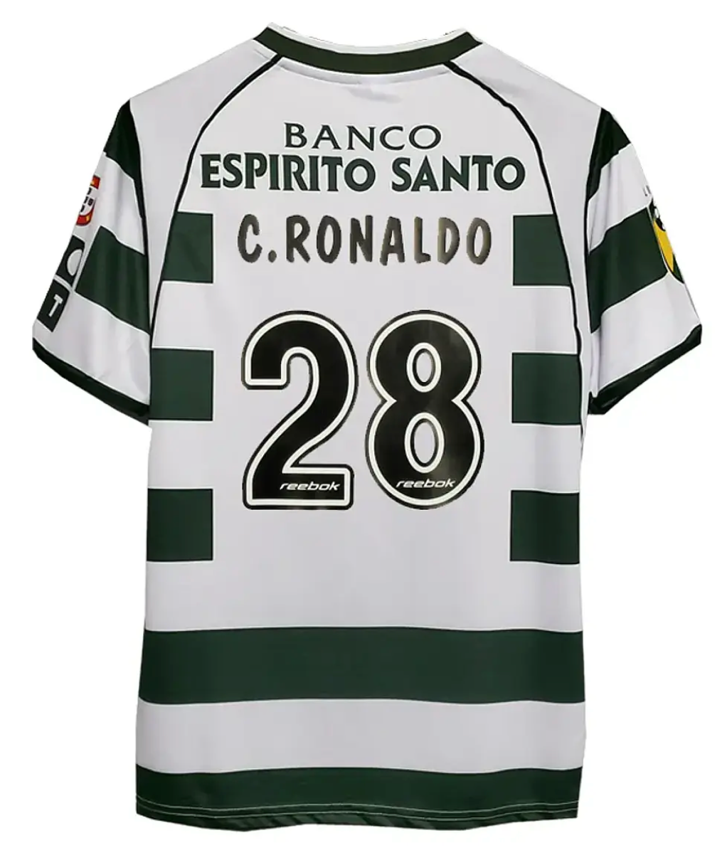 Men's Sporting LX 2002/03 (Home) Retro Jersey