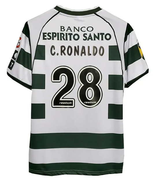Men's Sporting LX 2002/03 (Home) Retro Jersey