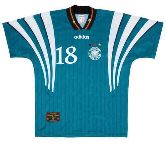 Men's Germany 1996 (Away) Retro Jersey