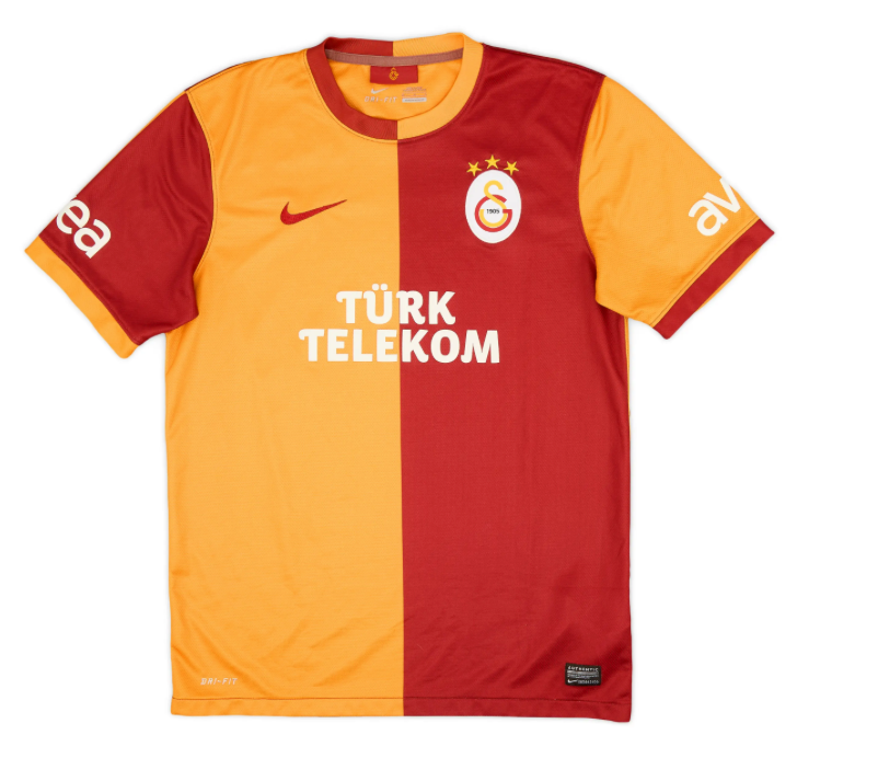 Men's Galatasaray 2013/14 (Home) Retro Jersey