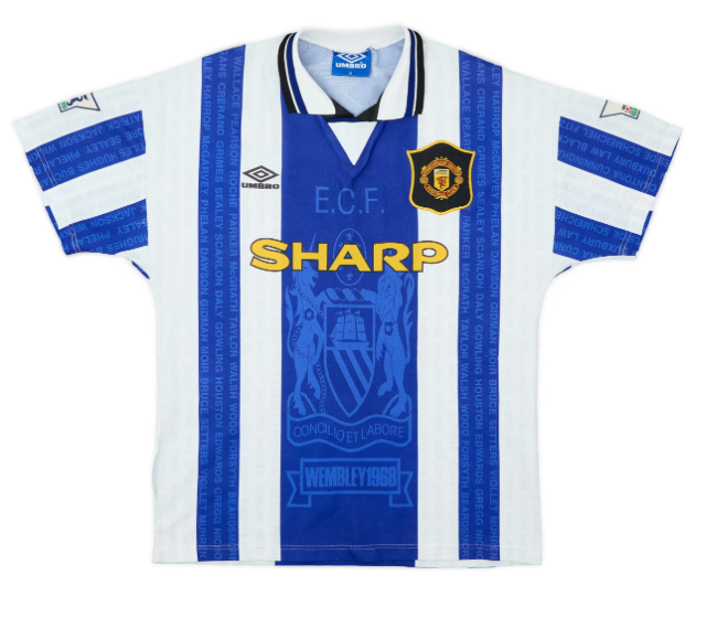 Men's Manchester United 1994/96 (Third) Retro Jersey