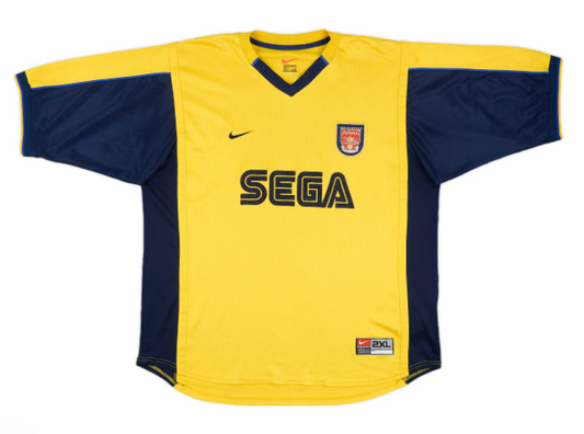 Men's Arsenal 1999/01 (Away) Retro Jersey