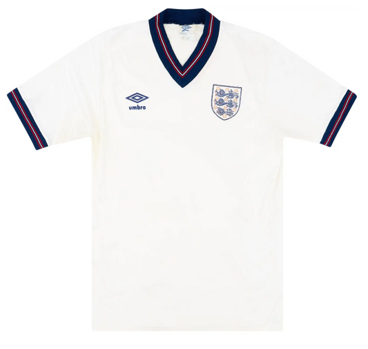 Men's England 1984/87 (Home) Retro Jersey