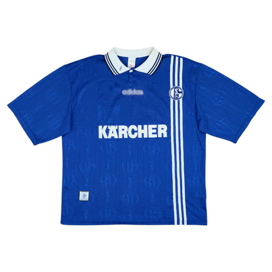 Men's Schalke 04 1996/97 (Home) Retro Jersey