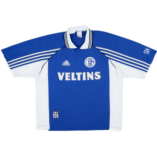 Men's Schalke 04 1998/00 (Home) Retro Jersey