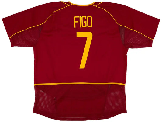 Men's Portugal 2002/03 (Home) Retro Jersey