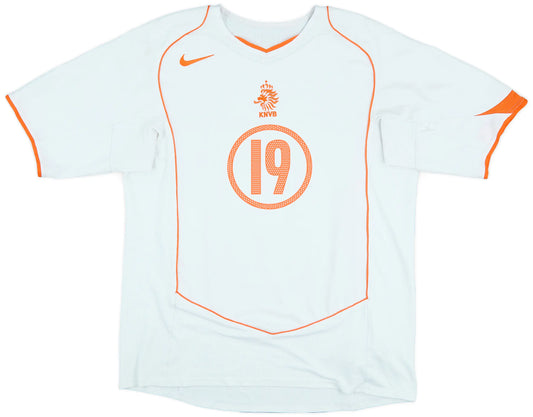 Men's Netherlands 2004 (Away) Retro Jersey