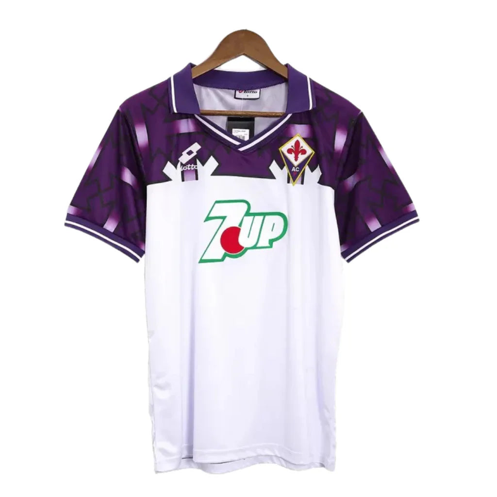 Men's Fiorentina 1992/93 (Away) Retro Jersey
