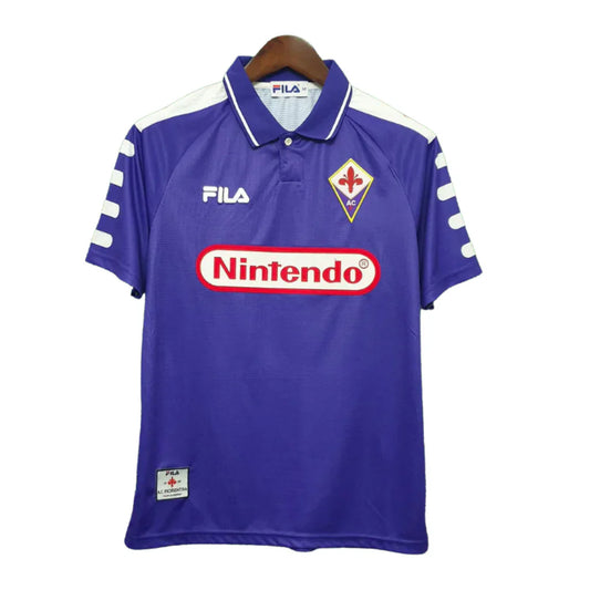 Men's Fiorentina 1998/99 (Home) Retro Jersey