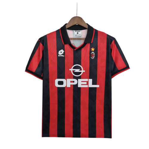 Men's AC Milan 1995/96 (Home) Retro Jersey