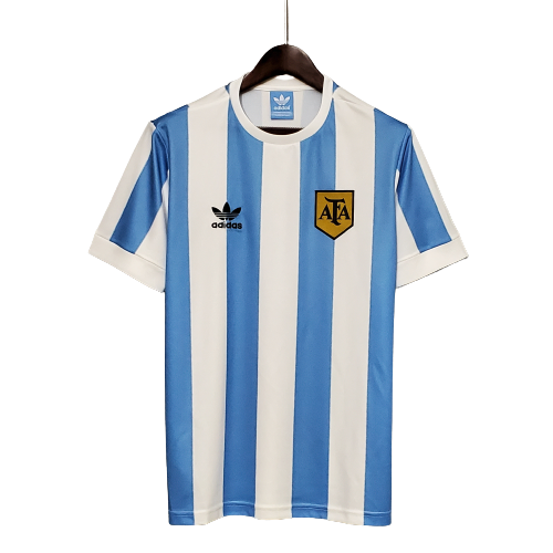 Men's Argentina 1978 (Home) Retro Jersey
