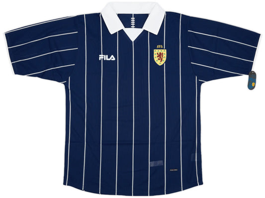 Men's Scotland 2002 (Home) Retro Jersey
