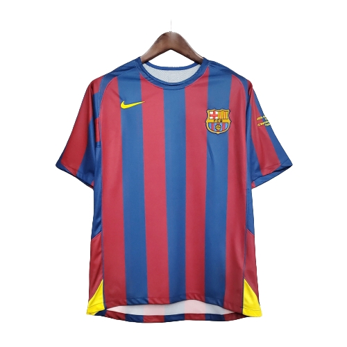 Men's FC Barcelona 2005/06 (Home) Retro Jersey