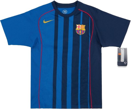 Men's FC Barcelona 2004/05 (Away) Retro Jersey