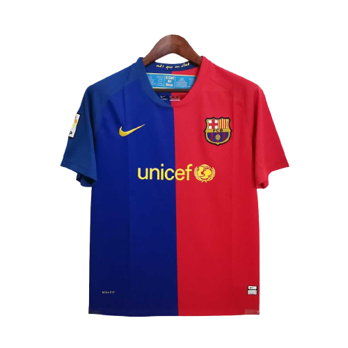 Men's FC Barcelona 2008/09 (Home) Retro Jersey