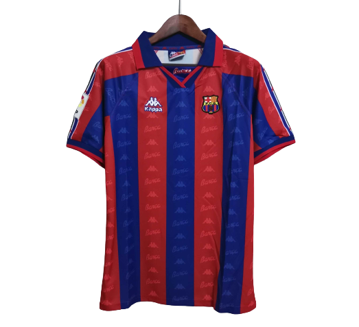 Men's FC Barcelona 1996/97 (Home) Retro Jersey