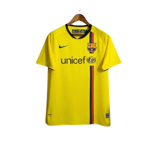 Men's FC Barcelona 2008/09 (Away) Retro Jersey