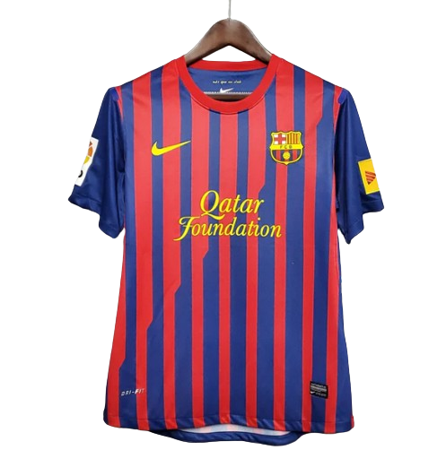 Men's FC Barcelona 2011/12 (Home) Retro Jersey