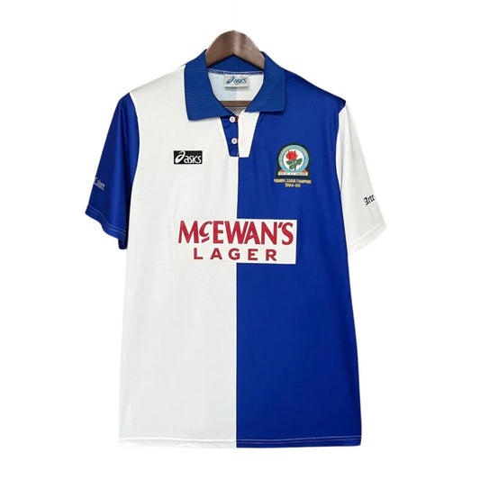 Men's Blackburn Rovers 1994/95 (Home) Retro Jersey