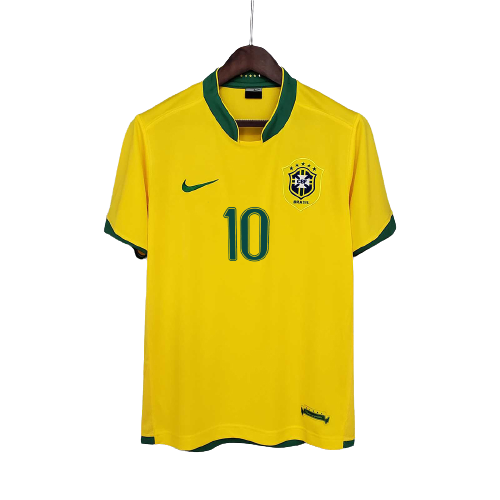 Men's Brazil 2006 (Home) Retro Jersey