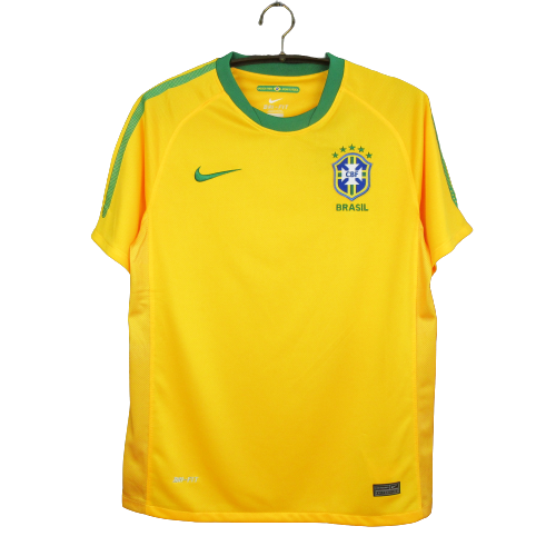 Men's Brazil 2010 (Home) Retro Jersey