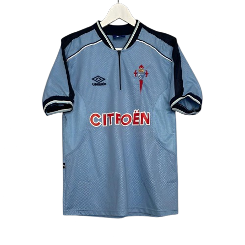 Men's RC Celta de Vigo 2000/01 (Home) Retro Jersey
