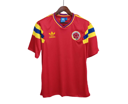 Men's Colombia 1990 (Away) Retro Jersey