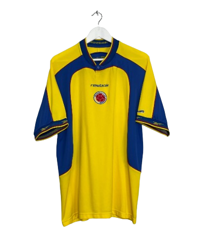 Men's Colombia 2001/02 (Home) Retro Jersey