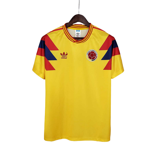 Men's Colombia 1990 (Home) Retro Jersey